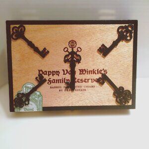 Suenos de Saundra Upcycled, Rare Pappy Winkles Cigar Box, Tobacco Storage/ Decor